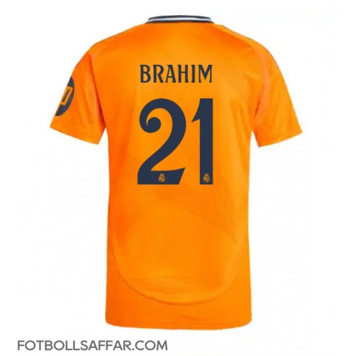 Real Madrid Brahim Diaz #21 Bortatröja 2024-25 Kortärmad